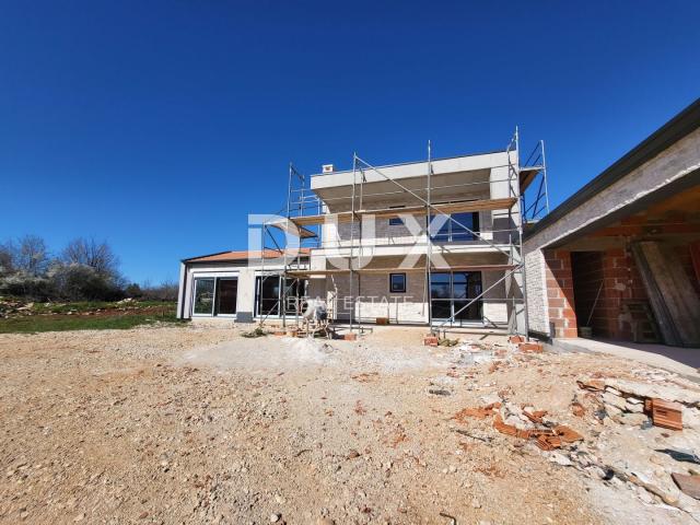 ISTRIEN, GROŽNJAN - Einfamilienhaus im Bau