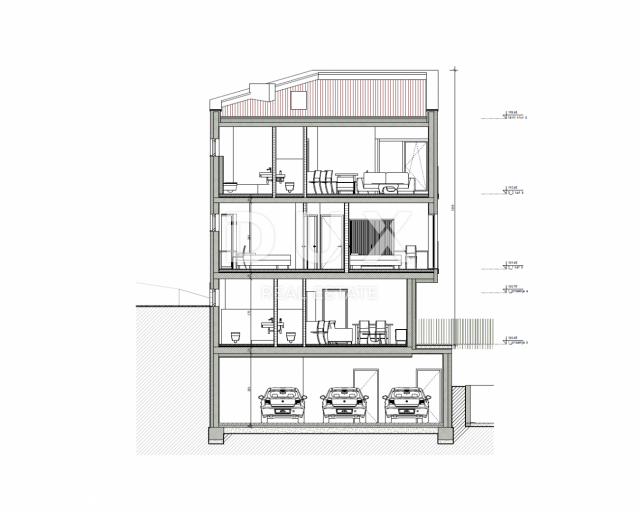 Grundstück Matulji, 1.000m2