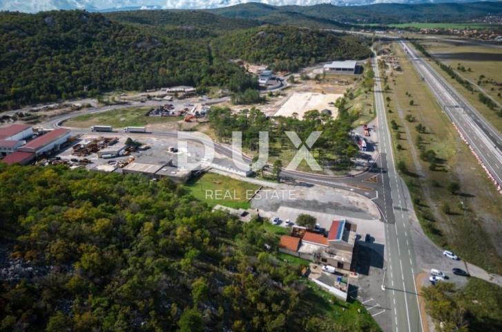 GROBNIK, ČAVLE, SOBOLI- građevinsko zemljište 10000m2 u komercijalnoj zoni za halu- poslovni prostor