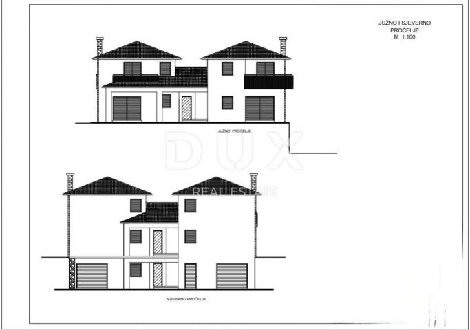 MUČIĆI - TROETAŽNI STAN 213 m2 sa okućnicom 859 m2