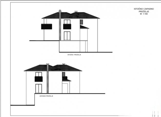 MUČIĆI - TROETAŽNI STAN 213 m2 sa okućnicom 859 m2