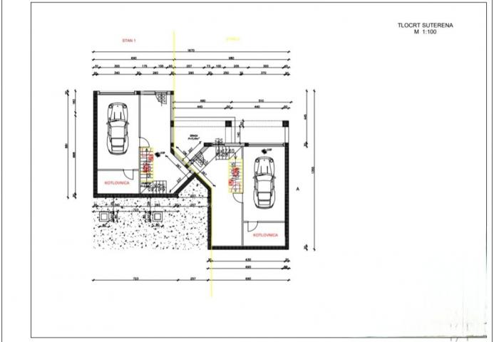 MUČIĆI - TROETAŽNI STAN 213 m2 sa okućnicom 859 m2