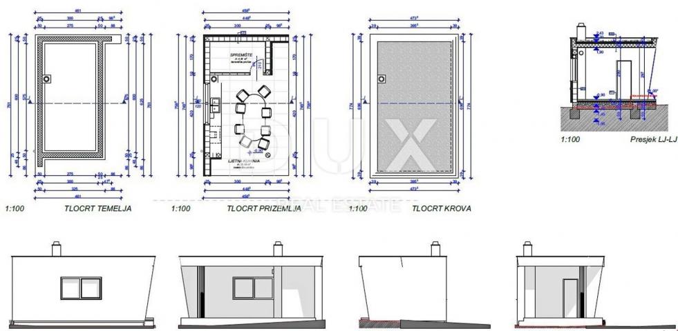 ISTRIA, POREČ - New construction of modern design with swimming pool