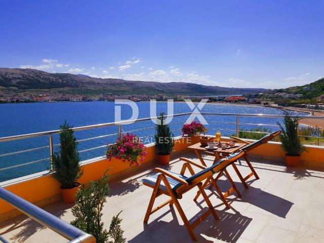 PAG -  hotel 278m2 prvi red do mora s panoramskim pogledom, HITNA PRODAJA