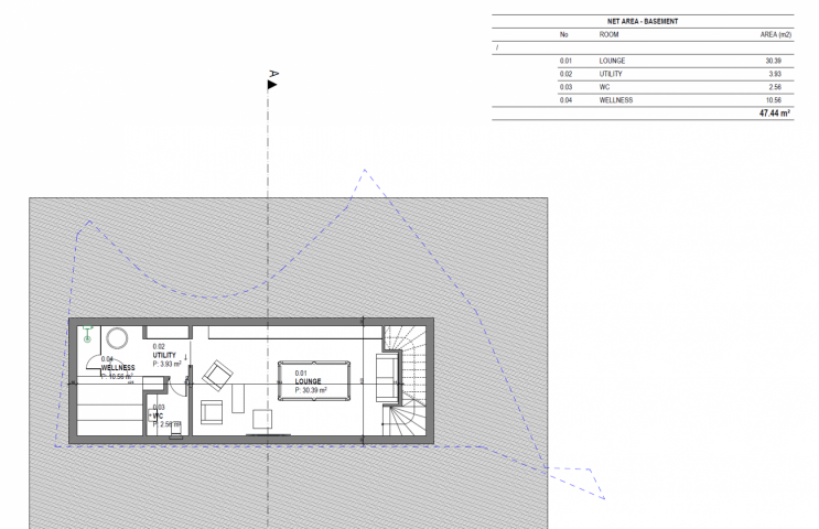 Grundstück Raša, 1.150m2