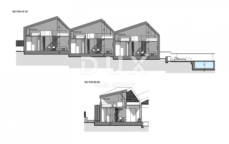 Grundstück Raša, 1.150m2