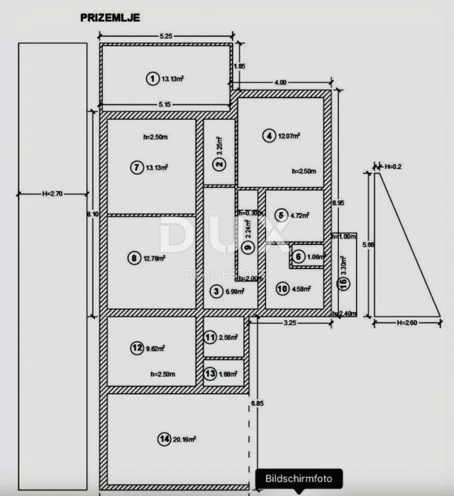 House Crikvenica, 1m2