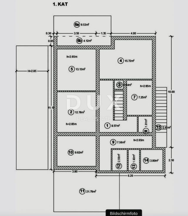 House Crikvenica, 1m2