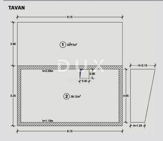 House Crikvenica, 1m2