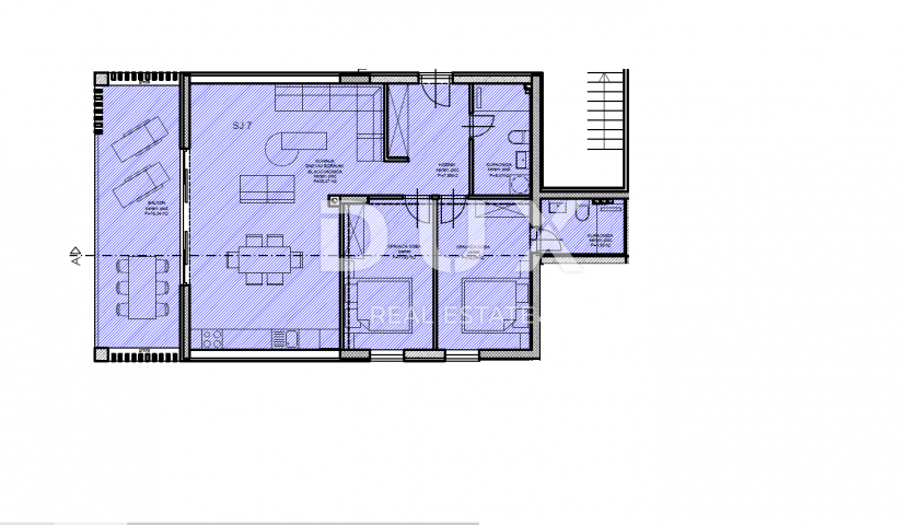 Wohnung Vodice, 85,99m2