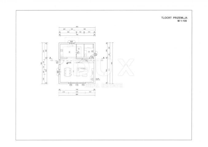 Grundstück Breza, Klana, 1.213m2