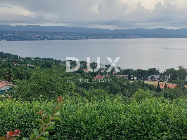 OPATIJA, LOVRAN, LIGANJ- građevinsko zemljište 1358m2 s panoramskim pogledom na more