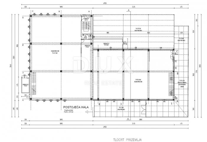 ZADAR, NOVI BOKANJAC - Poslovni prostor, hala 2000 m2