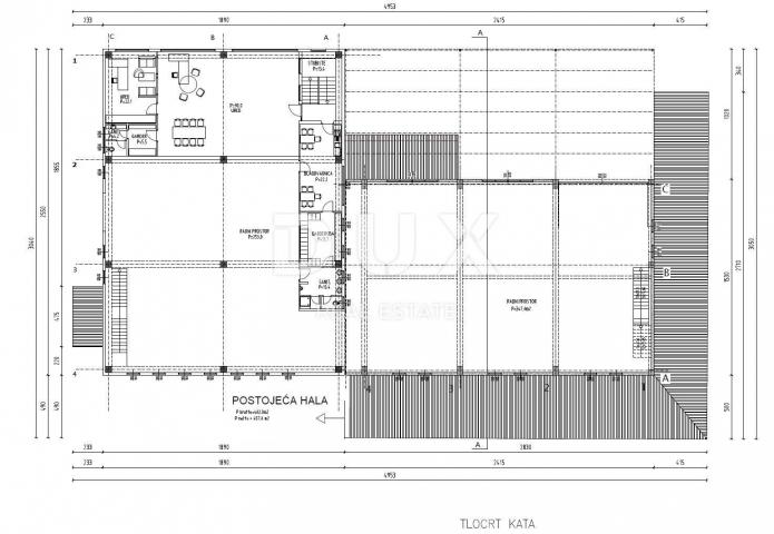 ZADAR, NOVI BOKANJAC - Geschäftsräume, Halle 2000 m2