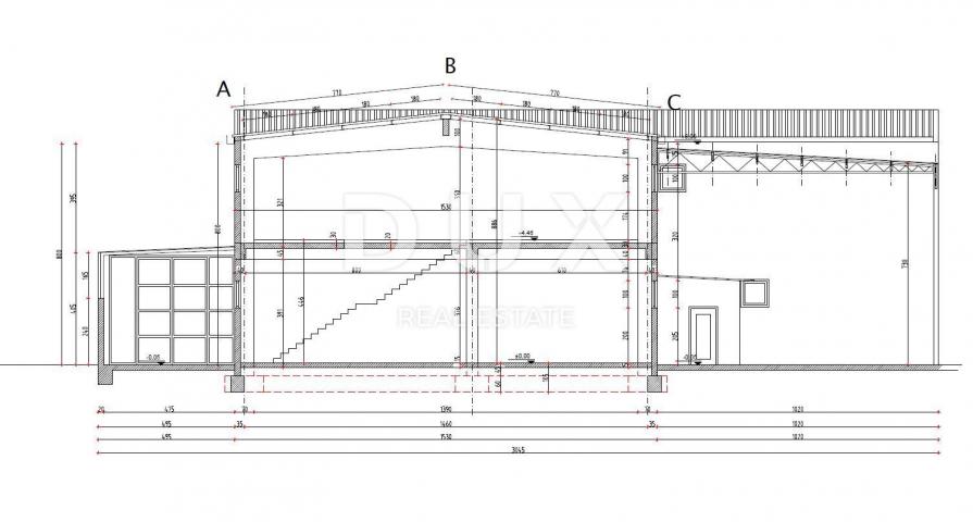 ZADAR, NOVI BOKANJAC - Business premises, hall 2000 m2