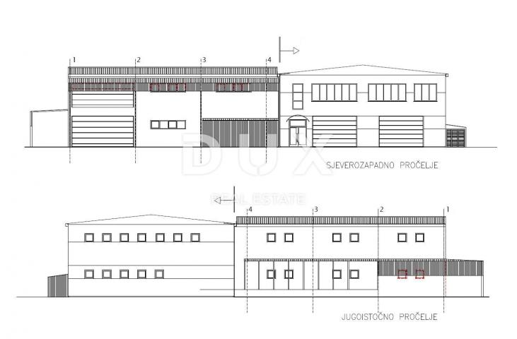 ZADAR, NOVI BOKANJAC - Geschäftsräume, Halle 2000 m2