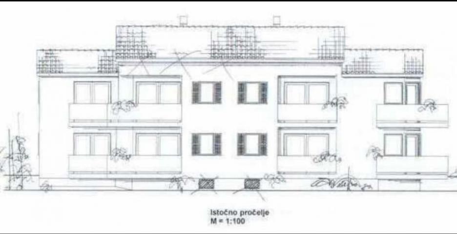 OPATIJA, OPRIĆ- zemljište 620m2 S GRAĐEVNOM DOZVOLOM!!!! i pogledom na more 