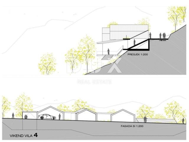 GORSKI KOTAR, FUŽINE - unique project in the heart of Gorski kotar, building plot 10,700 m2 for a co