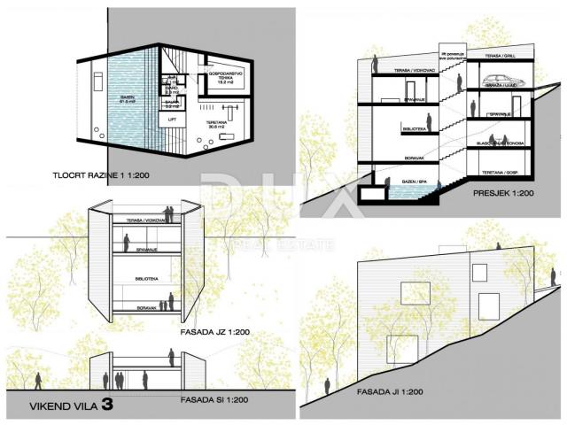 GORSKI KOTAR, FUŽINE - unique project in the heart of Gorski kotar, building plot 10,700 m2 for a co