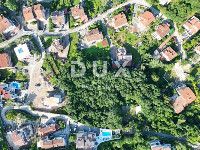 KASTAV, RUBEŠI- građevinsko zemljište 5300m2 s pogledom na more za stambenu zgradu– stanove/apartman