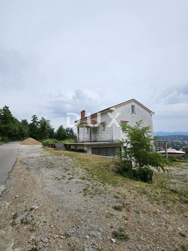 OPATIJA, MATULJI, MIHOTIĆI - detached house 260m2 with a view + garden 2000m2