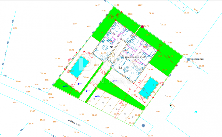 Wohnung Maslenica, Jasenice, 79,33m2