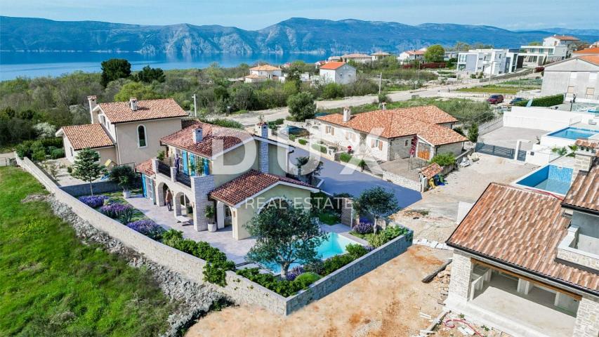 KRK ISLAND, LINARDIĆI - Mediterranean villa with swimming pool