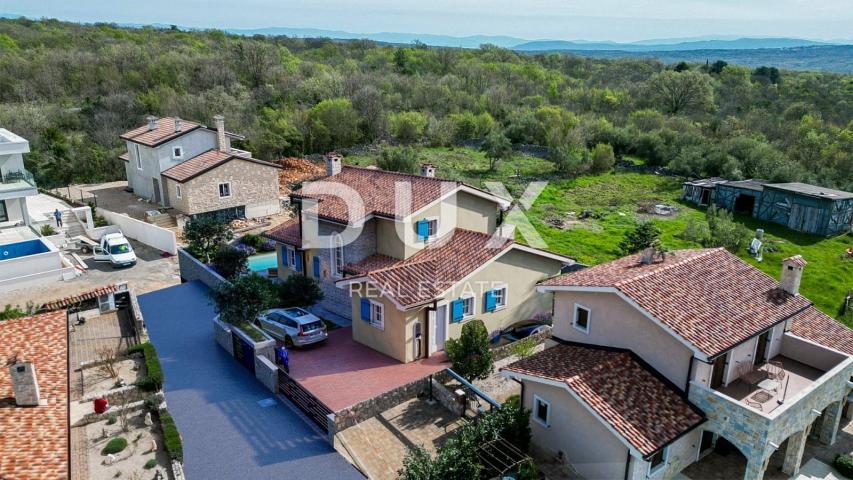 KRK ISLAND, LINARDIĆI - Mediterranean villa with swimming pool