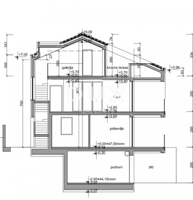 MALI LOŠINJ - Wohnung im Bau in der Nähe des Meeres