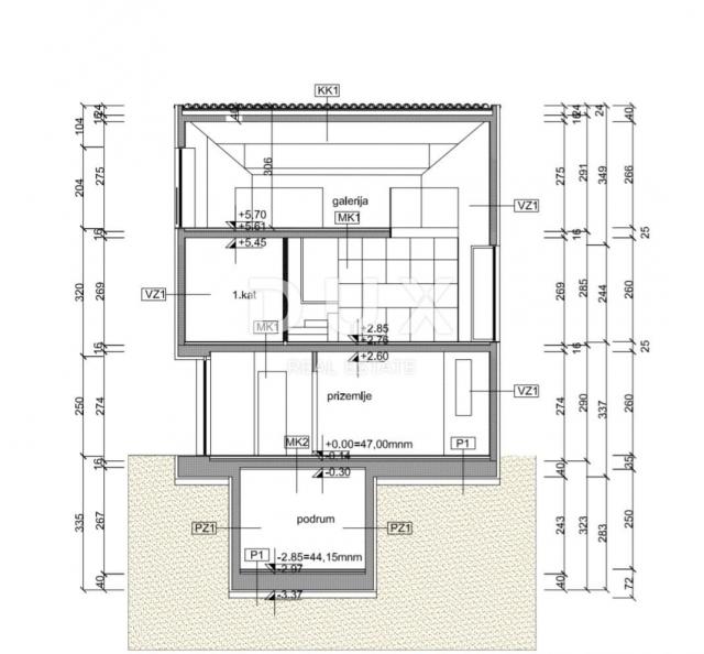 MALI LOŠINJ - Wohnung im Bau in der Nähe des Meeres