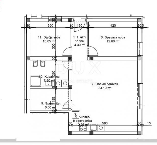 Geschäftsraum Pehlin, Rijeka, 75m2