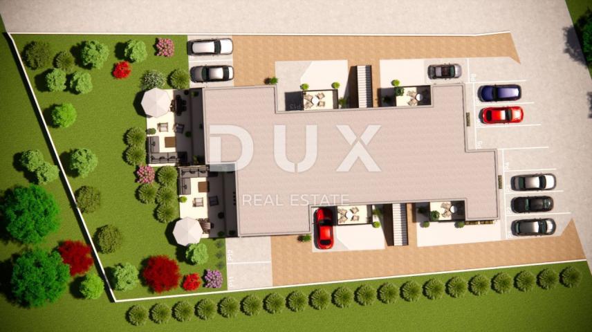 ZADAR, ZATON - Zweistöckiges Apartment mit privatem Pool und großem Garten! Neubau! A5