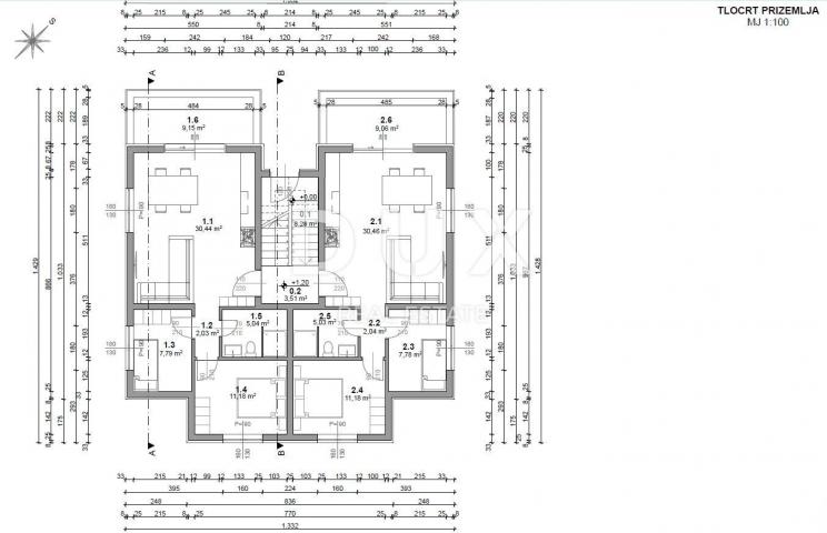 Wohnung Pag, 72m2