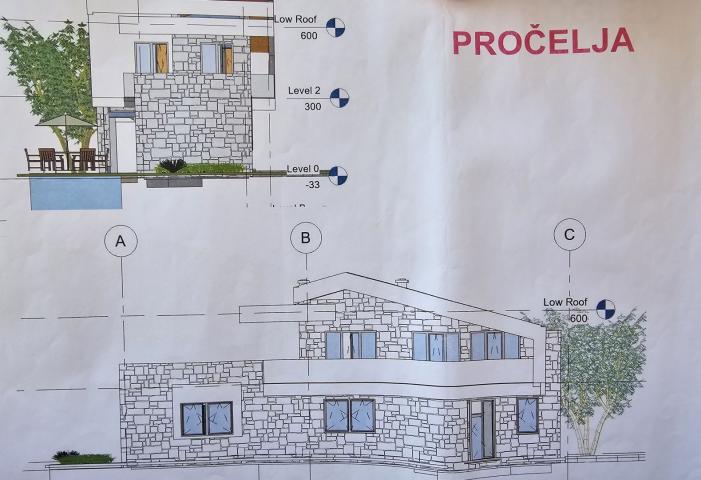 ISTRA, MARČANA - Novogradnja s pogledom na more