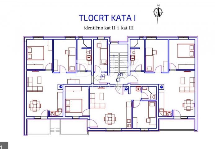 ISTRA, PULA - Stan u novogradnji sa garažom!