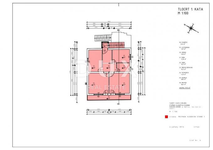 Wohnung Selce, Crikvenica, 73,59m2