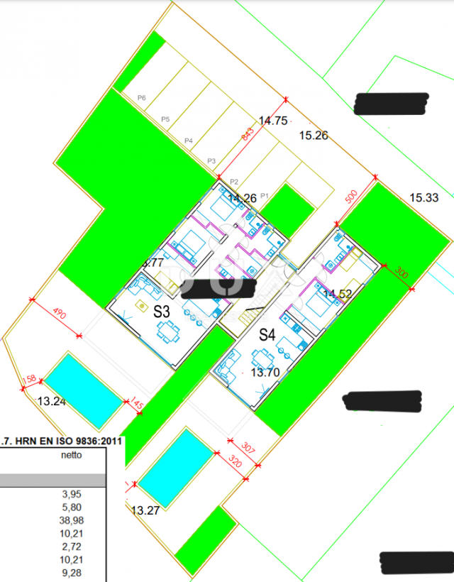 Wohnung Sukošan, 153,09m2