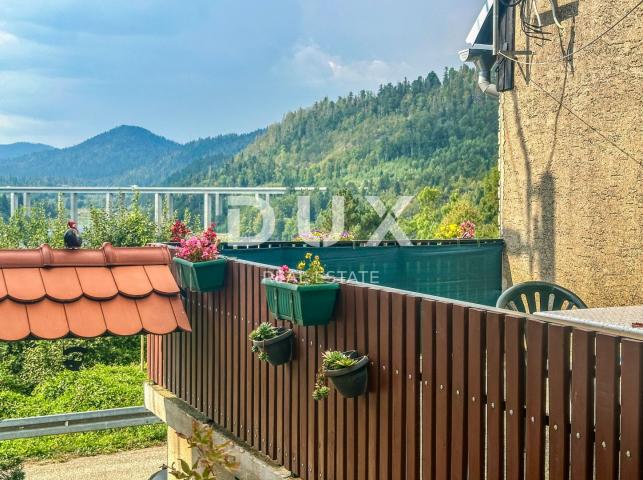 GORSKI KOTAR, FUŽINE- Kuća s pogledom na jezero