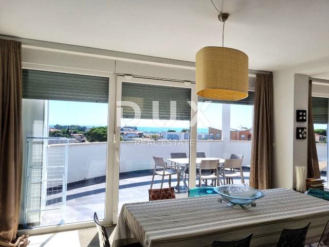 ISTRIA, NOVIGRAD - Luxurious 3 bedroom + bathroom apartment with a beautiful view of the sea, 118 m2