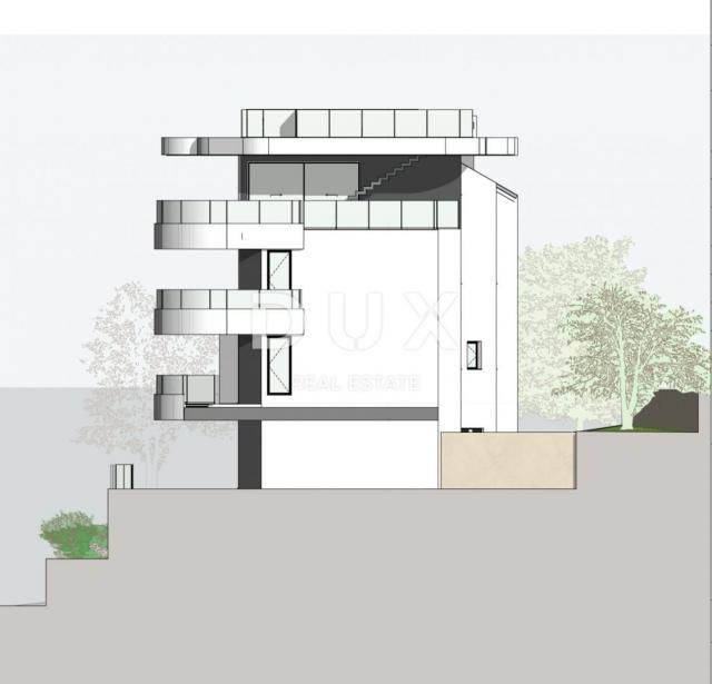 OPATIJA, ZENTRUM - Erdgeschosswohnung 147m2 mit Meerblick - A1