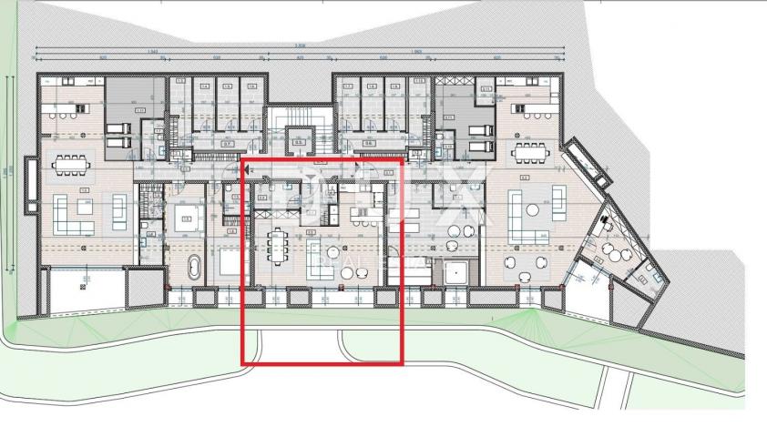 OPATIJA, ZENTRUM - Erdgeschosswohnung 58m2 mit Meerblick - K1