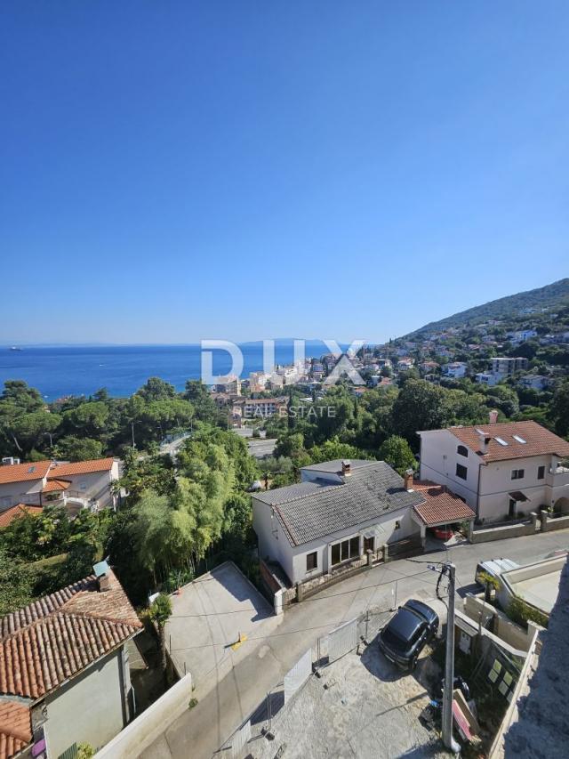 OPATIJA, CENTER - high ground floor apartment 212m2 with panoramic sea view A2