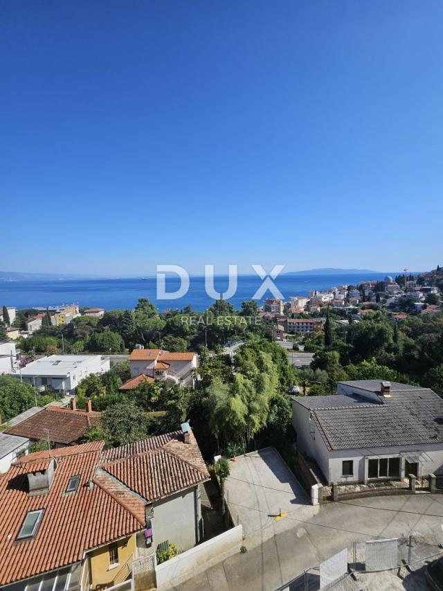 OPATIJA, CENTER - high ground floor apartment 212m2 with panoramic sea view A2