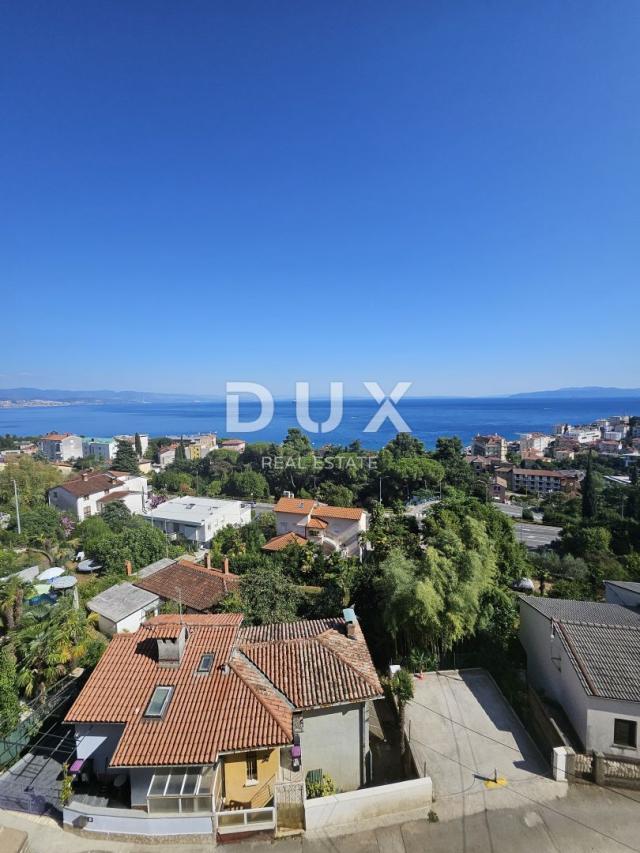 OPATIJA, CENTER - high ground floor apartment 212m2 with panoramic sea view A2