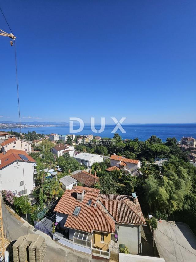 OPATIJA, CENTER - high ground floor apartment 212m2 with panoramic sea view A2