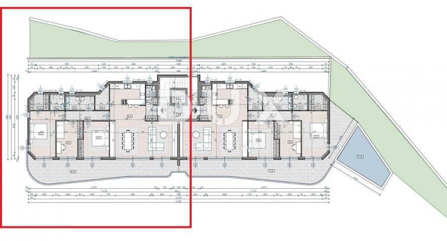 OPATIJA, ZENTRUM - Wohnung im 1. Stock 157m2 mit Panoramablick auf das Meer A3