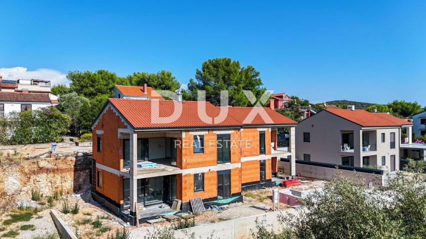 MALI LOŠINJ, ARTATORE - Apartment 2 bedrooms + bathroom on the 1st floor in a new building 250m from