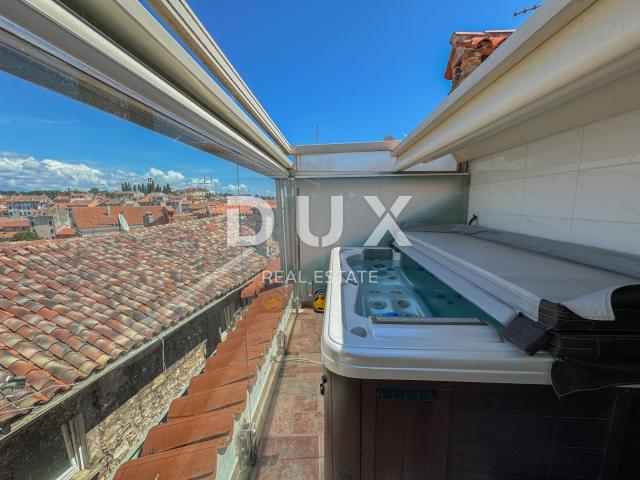 ROVINJ, ZENTRUM – wunderschön eingerichtetes Gebäude im Herzen von Rovinj mit Dachterrasse, Aussicht