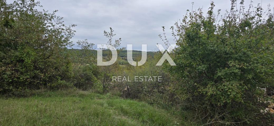 ISTRIA, GROŽNJAN - Building plot with panoramic view