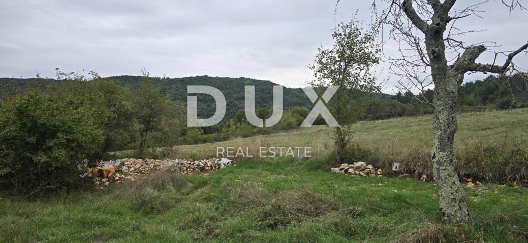 ISTRIA, GROŽNJAN - Building plot with panoramic view